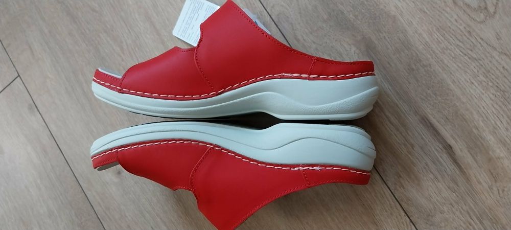 Klapki damskie Nursing Cafe Viena WG818 medyczne