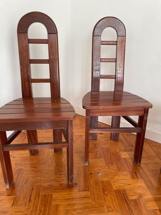 Cadeiras de Madeira Maciça