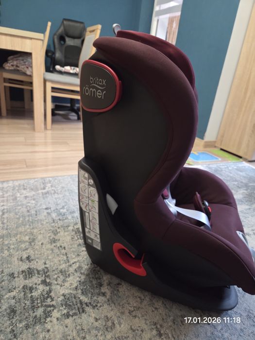 Fotelik samochodowy Britax romer King II Ls jak nowy
