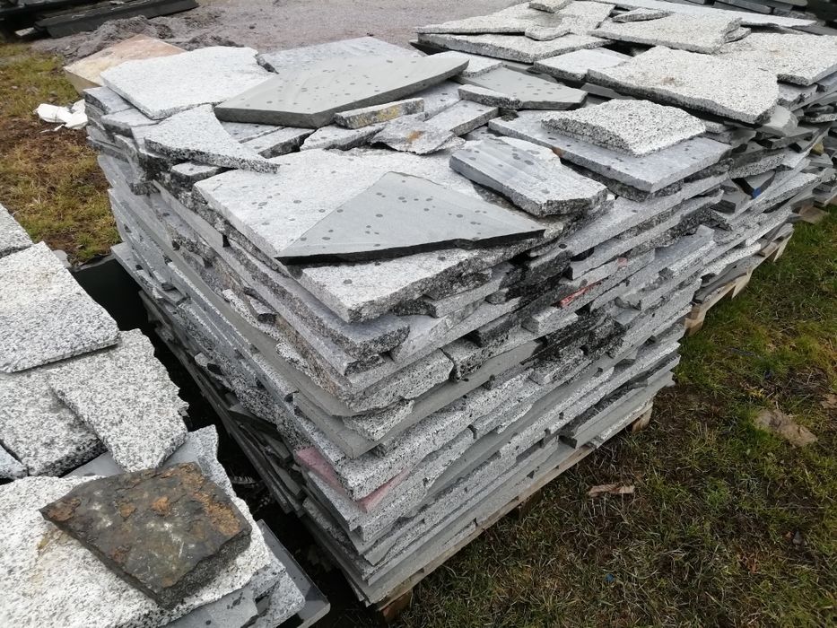 Плитка гранітна, лом гранітних плит (брехча)