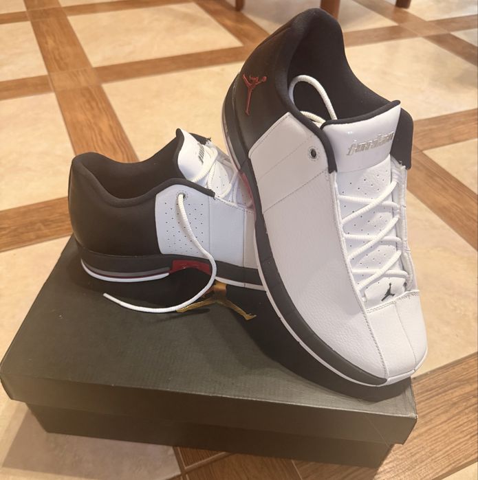 Air Jordan TE 2 low BG “White Gym Red”