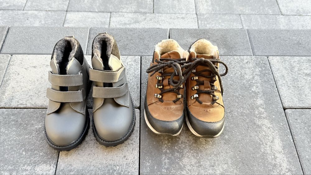 Зимові та демісезонні черевички , чобітки для хлопчика 29 geox