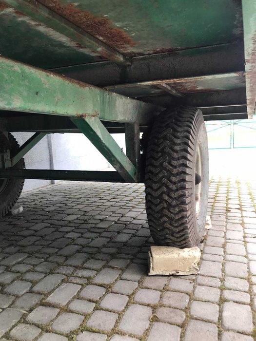 Прицеп одноосный причіп одновісний 3.8/2.6 м