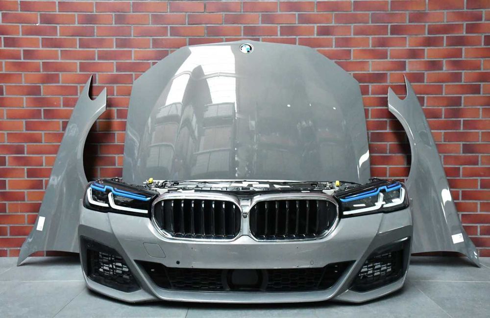 Бампер передний комплект передок морда bmw 5 g30 бмв 5 г30 разборка шрот
