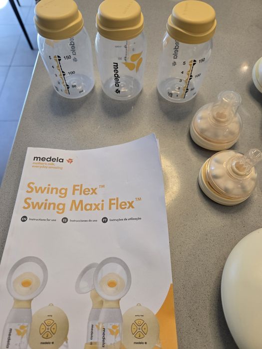 Bomba eléctrica tira leite