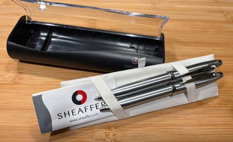 Caneta + Lapiseira Sheaffer ! NOVO ! Com certificado de autenticidade