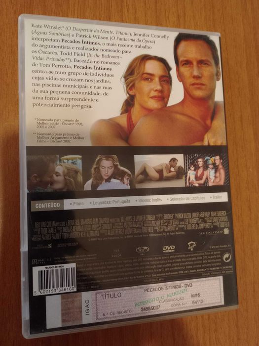 Pecados Íntimos - DVD Usado