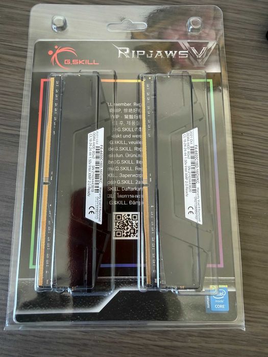 16GB G.Skill Ripjaws V DDR4-4400MHz CL18 – Kit de Alta Performance - F4-4400C18D-16GVKC