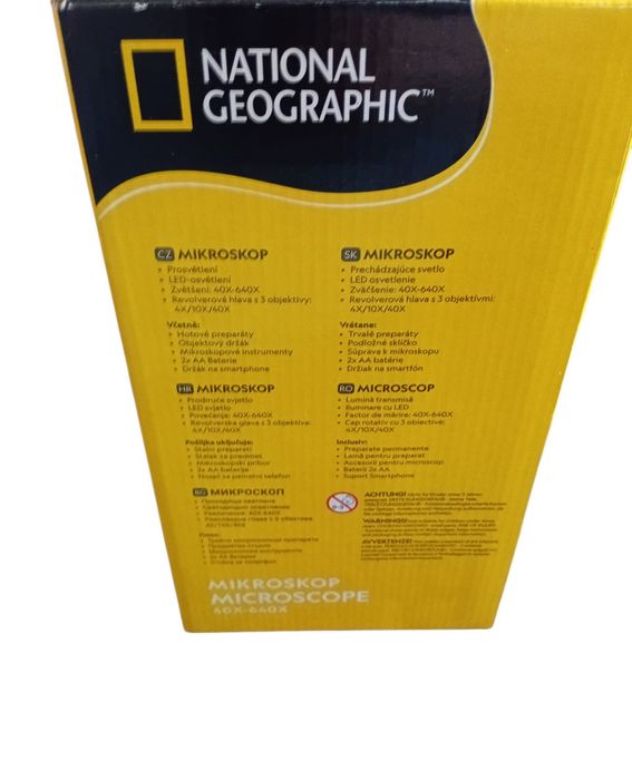 Мікроскоп Bresser National Geographic 40-640x