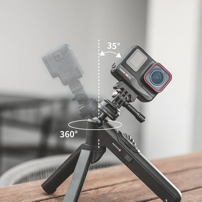 PGYTECH CapLock MantisPod Power (Insta360 Edition) штатив,монопод,тріпод з power bank, аккумулятором для екшн камери