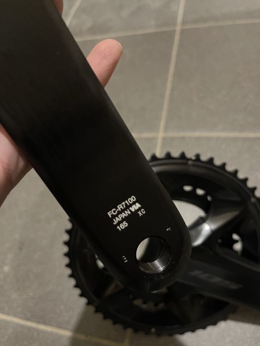 Shimano 105 шатуни 165мм 50-34T нові