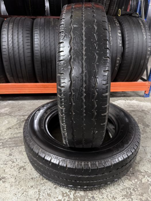 Pneus 185/75r16C Hankook RA08 Radial com 80% de piso