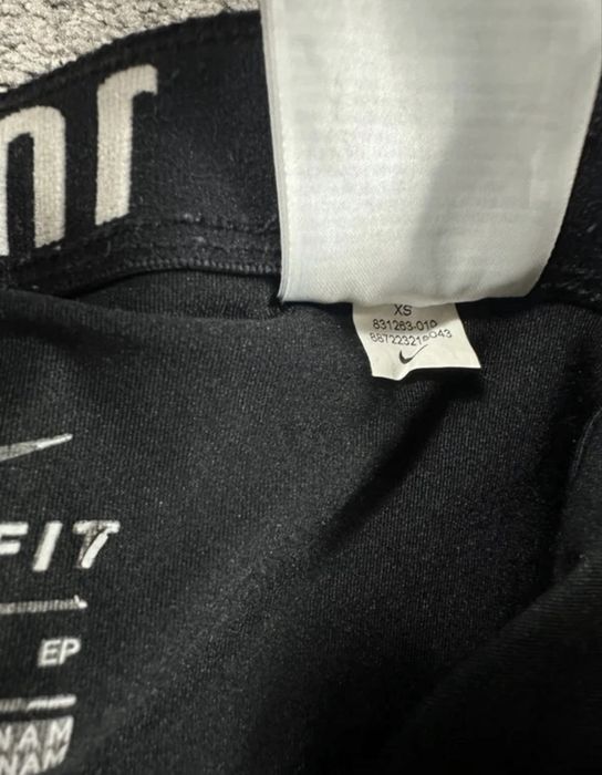 Nike Dri-Fit Krótkie Spodenki Biegowe Just Do It Czarne XS