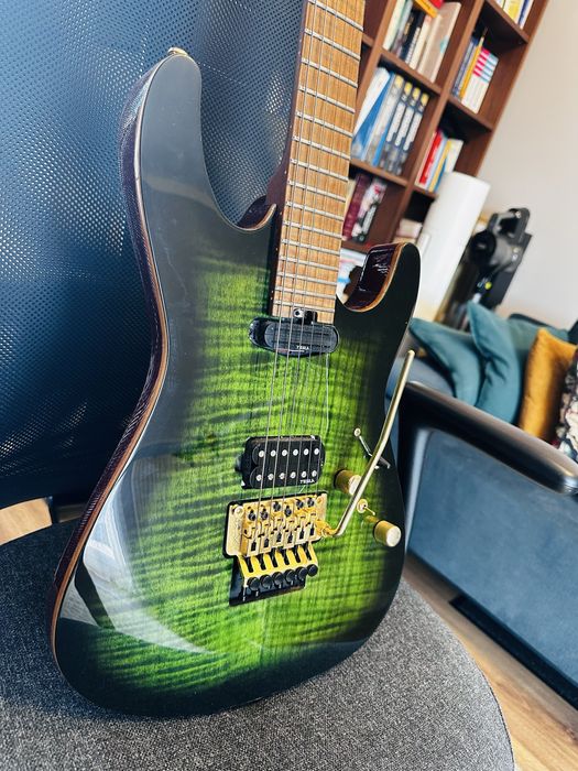 Harley Benton Fusion Max / floyd rose / superstrat/ gitara elektryczna