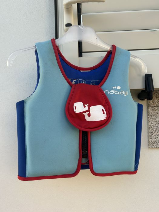 Colete Flutuador Infantil Nabaiji / Decathlon 18-30kg