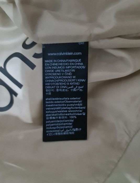 Kurtka przejściowa męska Calvin Klein.