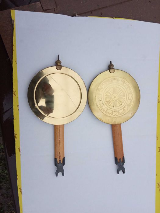 Маятник золотистый на настенные часы "Янтарь"