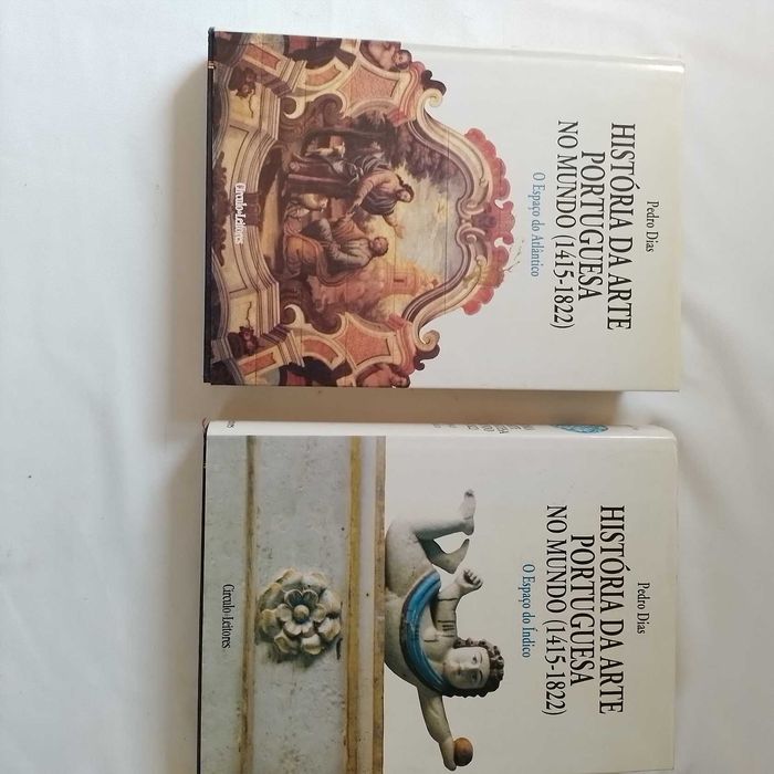 HISTÓRIA DA ARTE PORTUGUESA NO MUNDO (1415-1822) Autor   Pedro Dias  Editora     Circulo de Leitores 1999