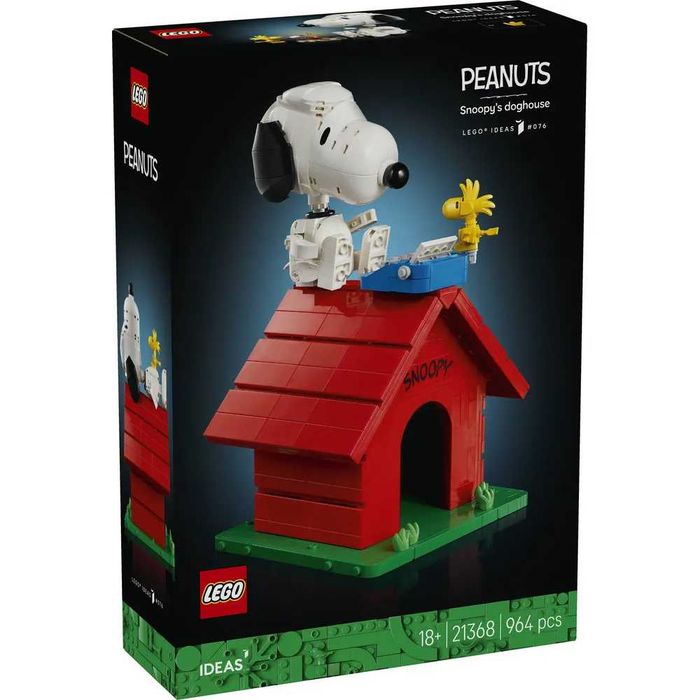 Lego Peanuts - Ideas 21368 - nowe, zamknięte opakowanie