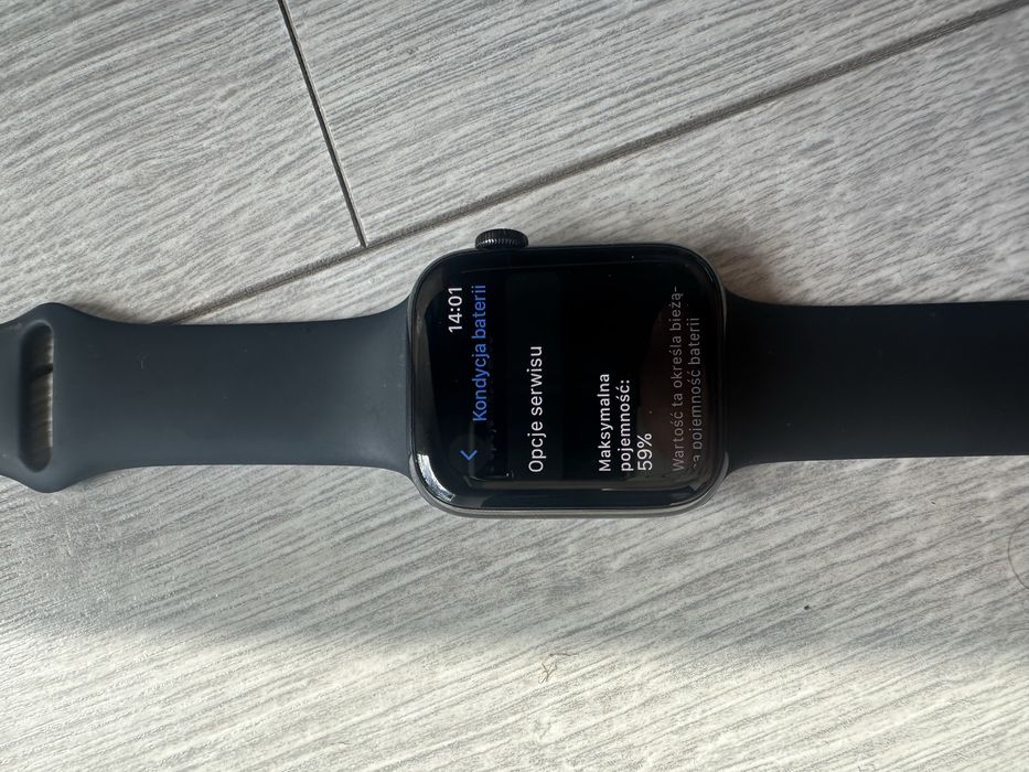 Apple Watch 4 44mm stal stalowa koperta