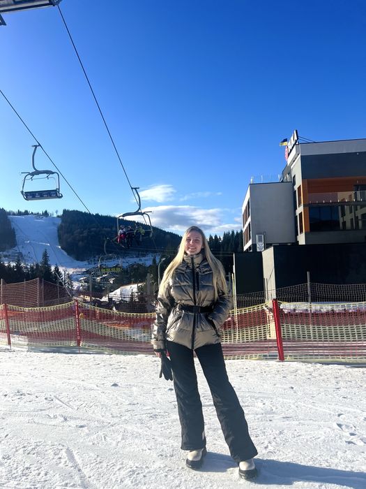 Zara ski лижна куртка