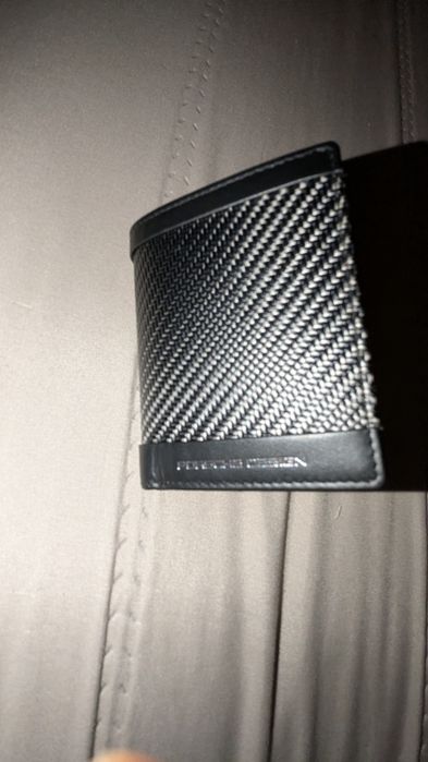 Carteira Porsche design em carbono ( Nova)