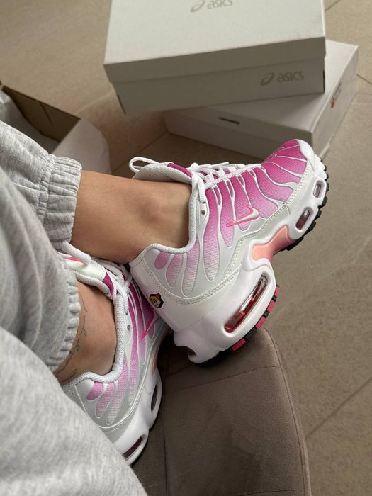 Кросівки Кроссовки Nike AIR MAX PLUS Pink Розовый Рожевий Кросовки демісезон
