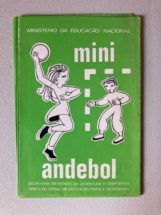 Folheto Antigo Mini Andebol