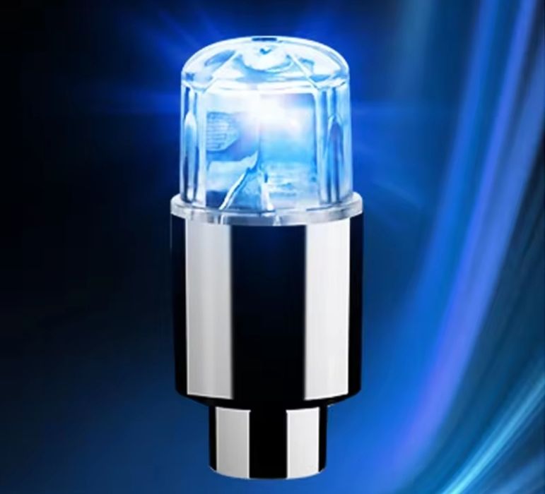 Luzes azuis para jantes