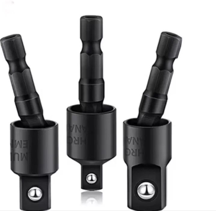 Набор ударных поворотных переходников для гайковерта 1/4 3/8 1/2