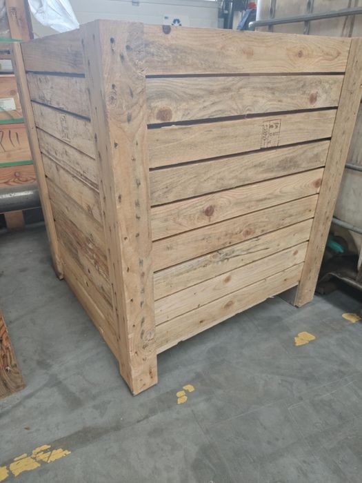 Skrzyniopaleta drewniana