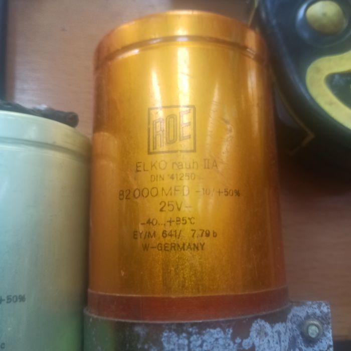 Конденсатор ROE 82000mfd, бу