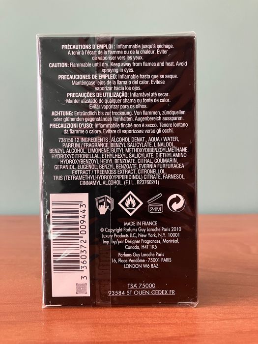 Nowa męska  woda toaletowa Guy Laroche  Drakkar Noir