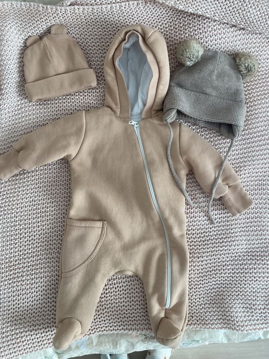 Комбінезон 56-62, шапка H&M 56