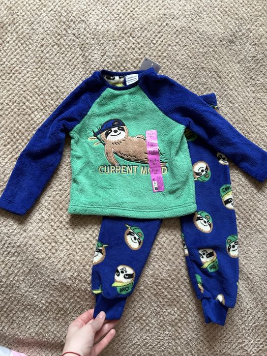 Піжама тепла дитяча  флісова на хлопчика дівчинку  primark пижама