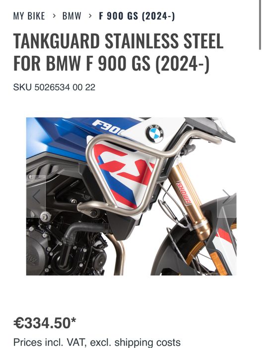 Crash Bars Bmw f900gs