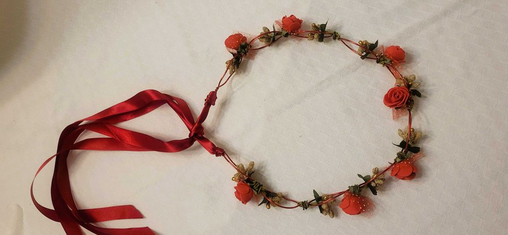 Coroas de flores para cabelo