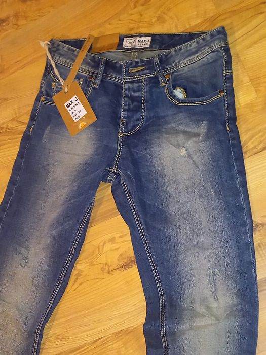Spodnie męskie jeans
