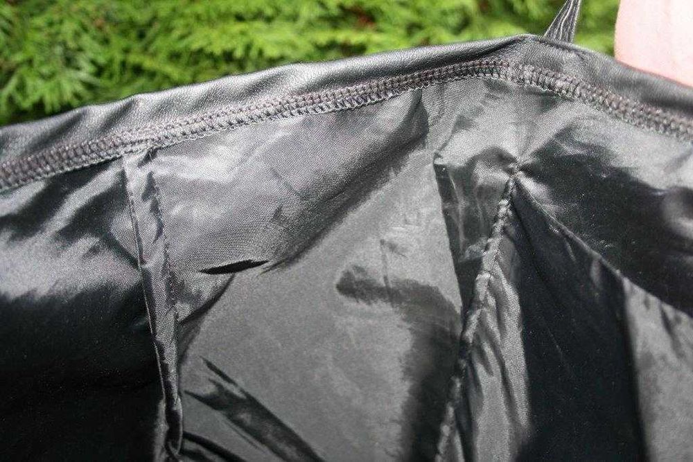 Doskonała czarna torba lekka shopperka ortalion 48x41 parasolka mocna