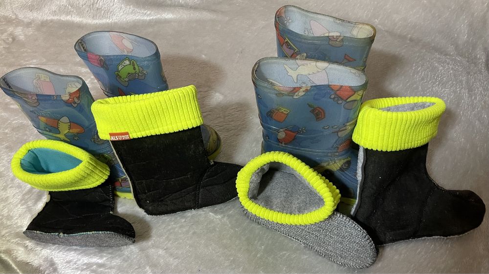 Дитячі резинові чоботи