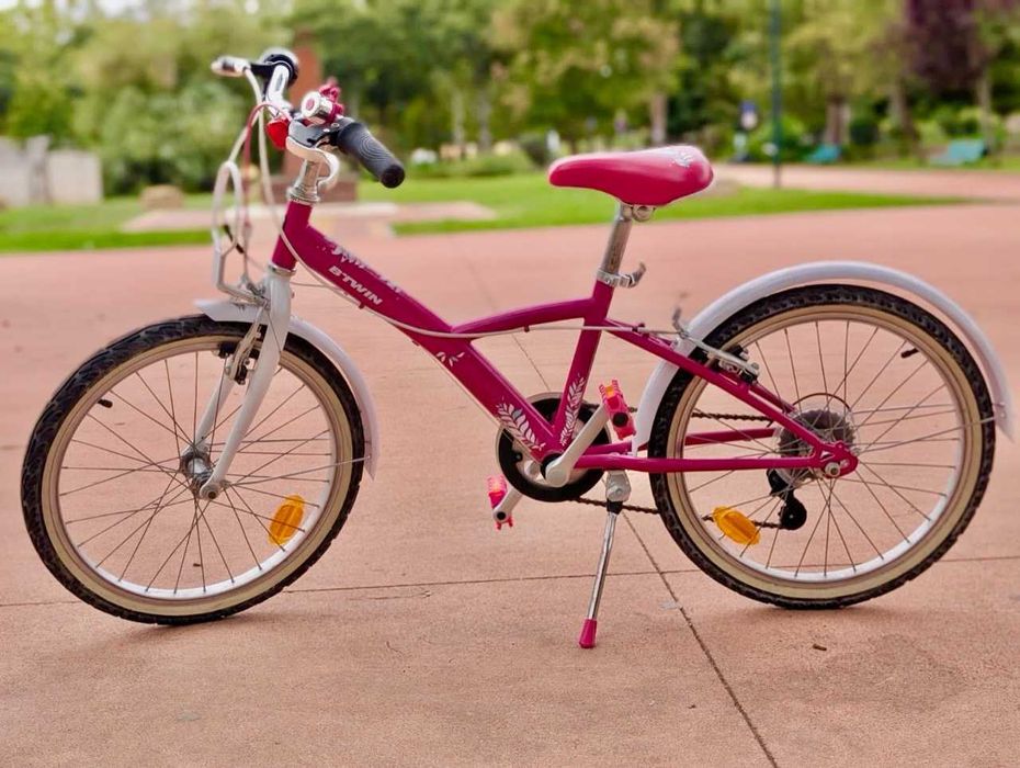 Bicicleta infantil B’TWIN Mistigirl 500 20” — pronta para novas aventuras