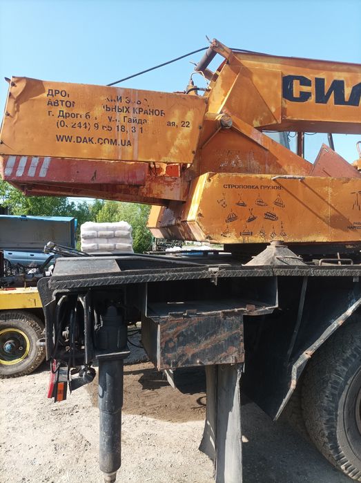 Автокран кта 16 маз 5337 02 можливий обмін