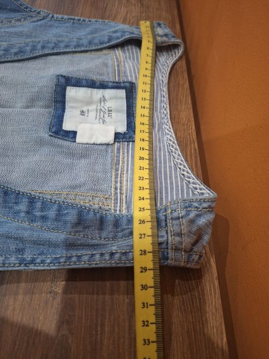 Dziewczęca kamizelka dżinsowa H&M kids