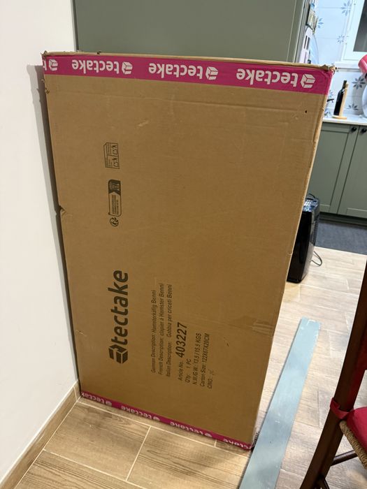 Gaiola de hamster Benni - Nova e Embalada