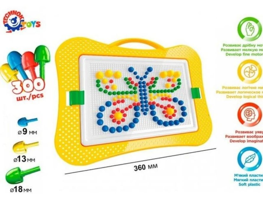 Мозаїка Технок розвиваюча іграшка