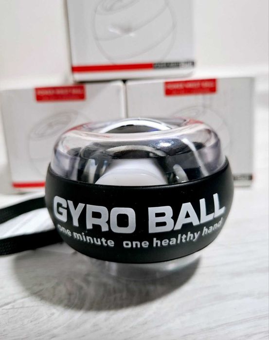 Гіробол універсальний гіроскопічний еспандер тренажер гиробол GyroBall