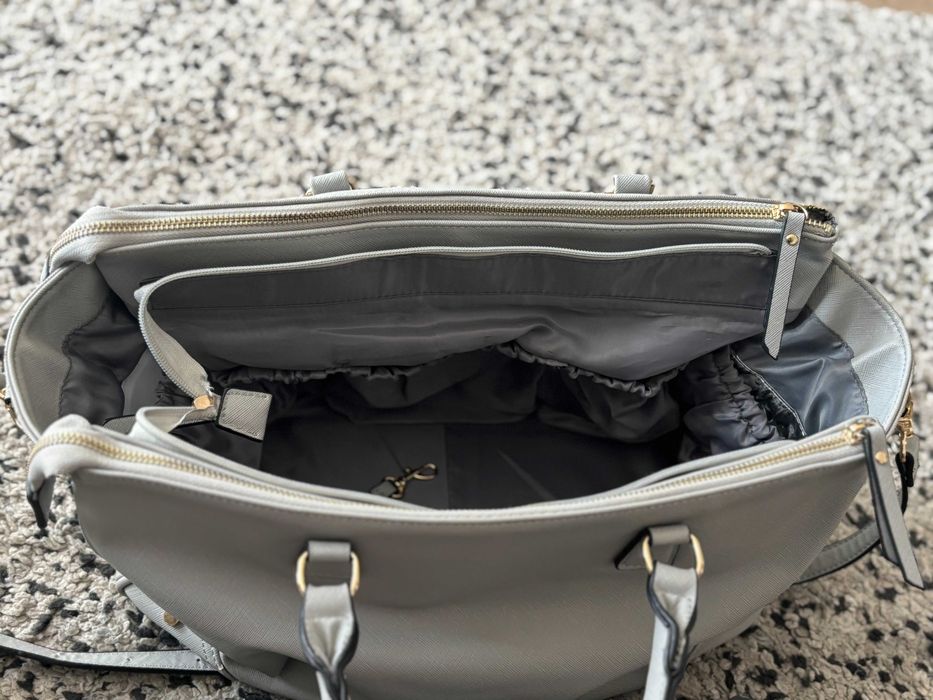 Torba dla mamy JOISSY CARLA light gray