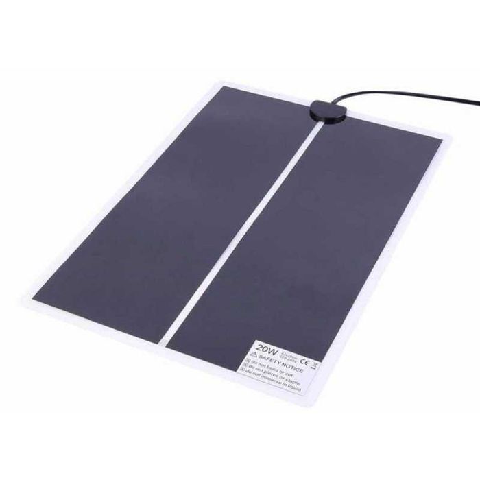 mata grzewcza grzejna - do roślin, sadzonek, ziół, 20w, duża - 28x42cm