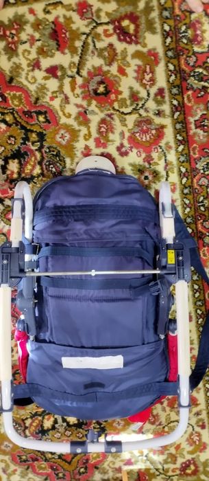 Дитячий шезлонг - гойдалка. крісло заколисувач дитячий