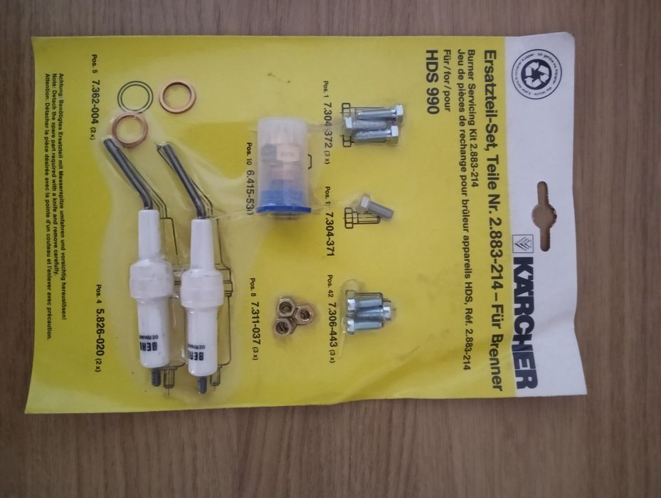 Zestaw naprawczy kotła Karcher HDS 990